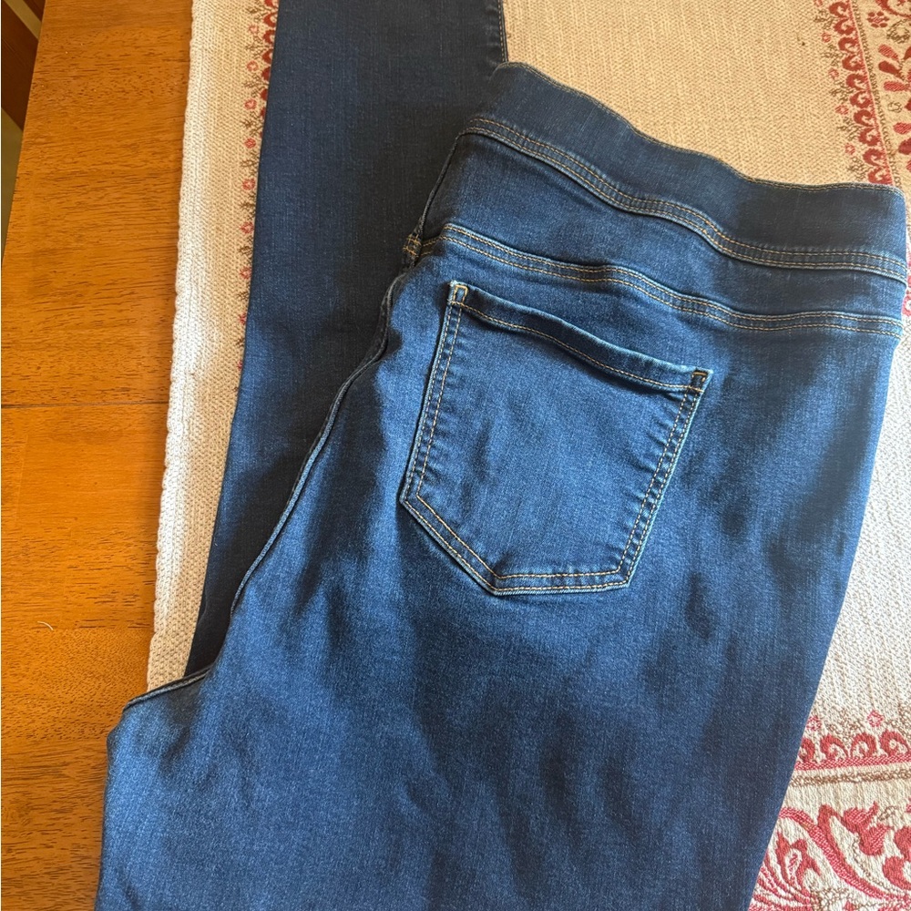 Torrid Dark Blue Skinny Jeans